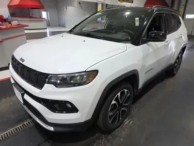 White 2024 Jeep Compass Limited Sport Utility 4D for sale in Wadena, MN