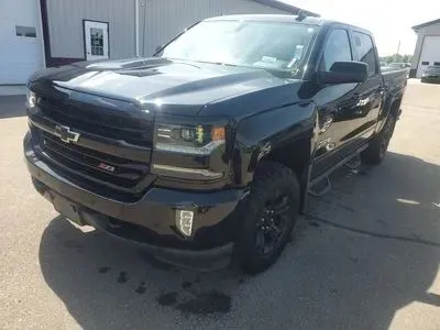 Black 2018 Chevrolet Silverado 1500 Crew Cab Z71 LTZ Pickup 4D 5 3/4 ft for sale in Wadena, MN