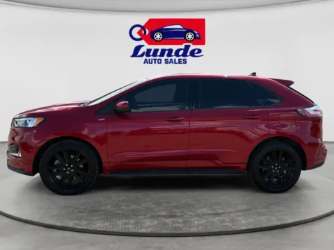 Photos of 2021 Ford Edge ST-Line Sport Utility 4D for sale in Wadena, MN at Lunde Auto Sales Center
