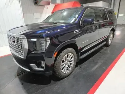 Blue 2022 GMC Yukon XL Denali Sport Utility 4D for sale in Wadena, MN