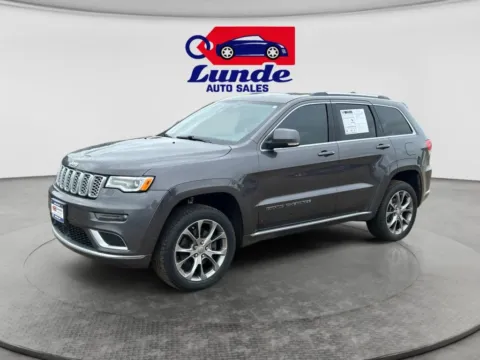 Gray 2020 Jeep Grand Cherokee Summit Sport Utility 4D for sale in Wadena, MN