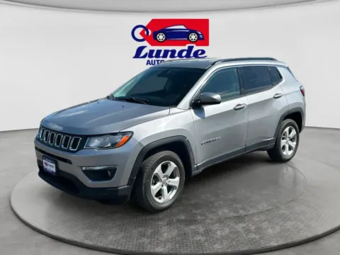 Silver 2021 Jeep Compass Latitude Sport Utility 4D for sale in Wadena, MN