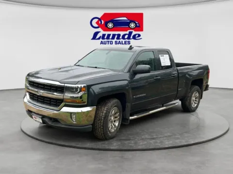 Gray 2017 Chevrolet Silverado 1500 Double Cab LT Pickup 4D 6 1/2 ft for sale in Wadena, MN