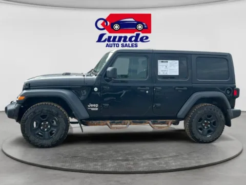 Photos of 2019 Jeep Wrangler Unlimited Sport SUV 4D for sale in Wadena, MN at Lunde Auto Sales Center