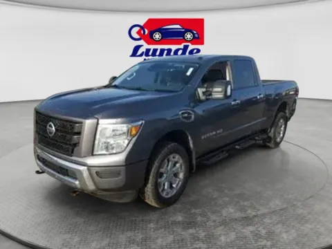 Gray 2021 Nissan TITAN XD Crew Cab SV Pickup 4D 6 1/2 ft for sale in Wadena, MN