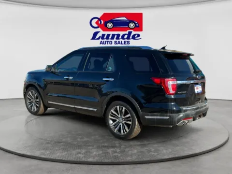 Another view of 2018 Ford Explorer Platinum Sport Utility 4D for sale in Wadena, MN at Lunde Auto Sales - Wadena
