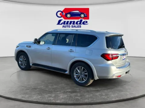 Another view of 2021 INFINITI QX80 LUXE Sport Utility 4D for sale in Wadena, MN at Lunde Auto Sales - Wadena