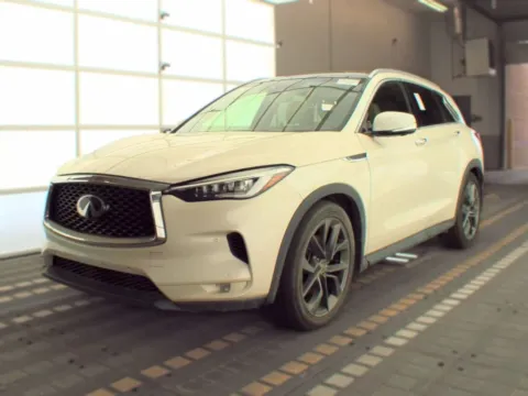 White 2019 INFINITI QX50 Essential Sport Utility 4D for sale in Wadena, MN