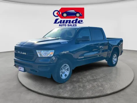 Black 2022 Ram 1500 Crew Cab Tradesman Pickup 4D 5 1/2 ft for sale in Wadena, MN