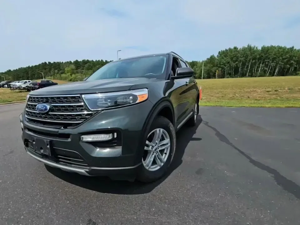 Green 2022 Ford Explorer XLT Sport Utility 4D for sale in Wadena, MN