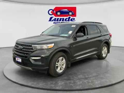Green 2022 Ford Explorer XLT Sport Utility 4D for sale in Wadena, MN
