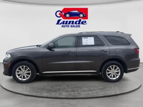 Photos of 2021 Dodge Durango SXT Plus Sport Utility 4D for sale in Wadena, MN at Lunde Auto Sales Center