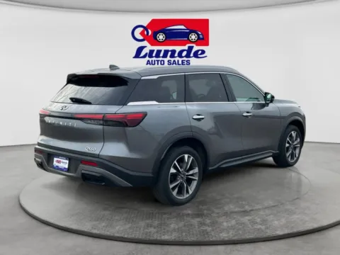 Another view of 2023 INFINITI QX60 LUXE Sport Utility 4D for sale in Wadena, MN at Lunde Auto Sales - Wadena