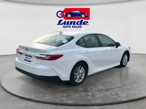 Another view of 2025 Toyota Camry LE Sedan 4D for sale in Wadena, MN at Lunde Auto Sales - Wadena