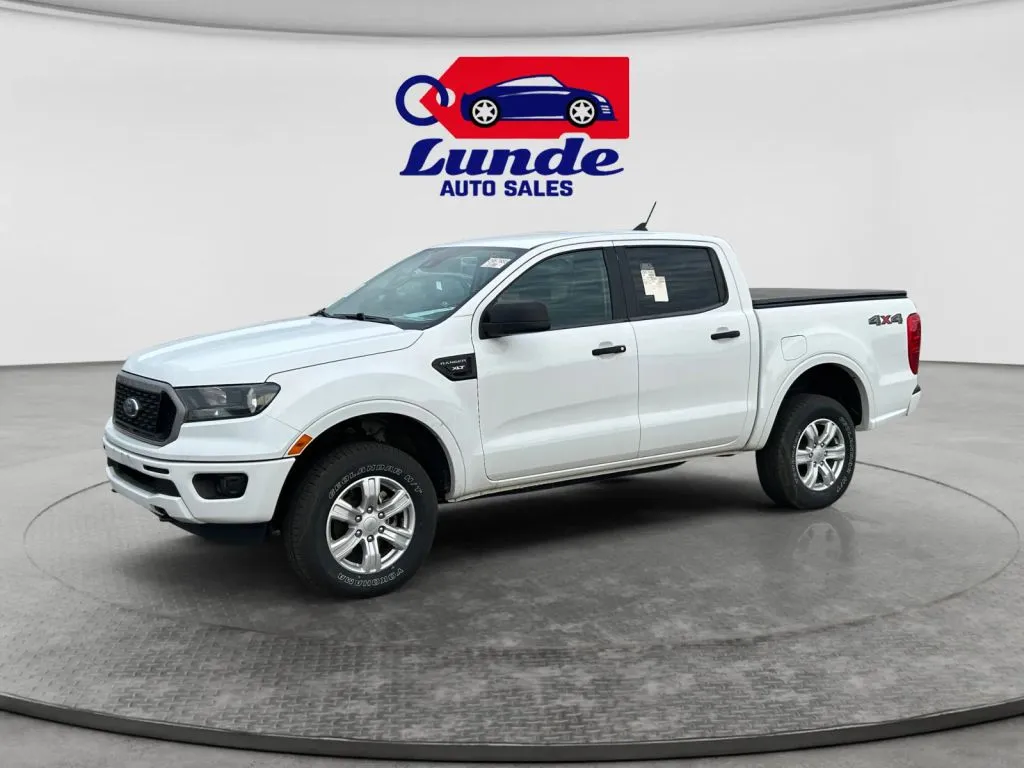 White 2022 Ford Ranger SuperCrew XLT Pickup 4D 5 ft for sale in Wadena, MN