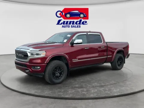Red 2021 Ram 1500 Crew Cab Limited Pickup 4D 6 1/3 ft for sale in Wadena, MN