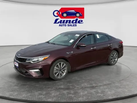 Red 2019 Kia Optima EX Sedan 4D for sale in Wadena, MN