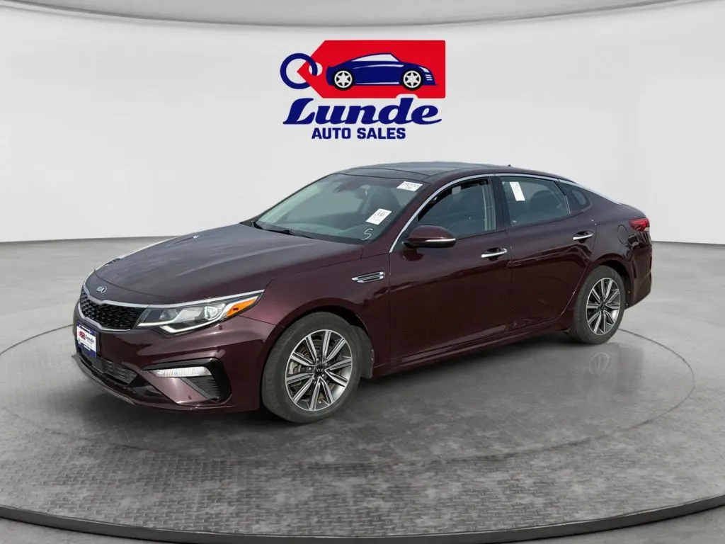 Red 2019 Kia Optima EX Sedan 4D for sale in Wadena, MN