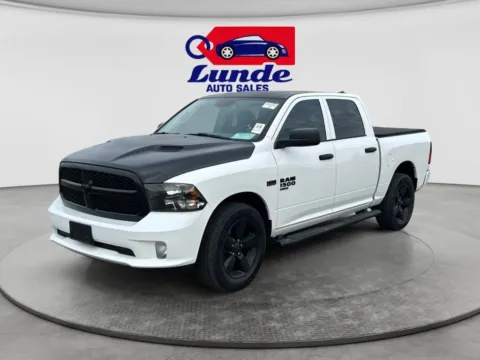 White 2019 Ram 1500 Classic Crew Cab Express Pickup 4D 5 1/2 ft for sale in Wadena, MN