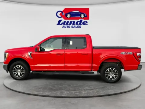 Photos of 2021 Ford F-150 SuperCrew Cab Lariat Pickup 4D 5 1/2 ft for sale in Wadena, MN at Lunde Auto Sales - Wadena