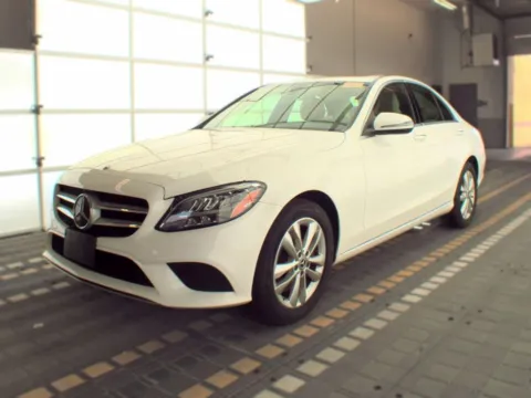 White 2021 Mercedes-Benz C-Class C 300 4MATIC Sedan 4D for sale in Wadena, MN