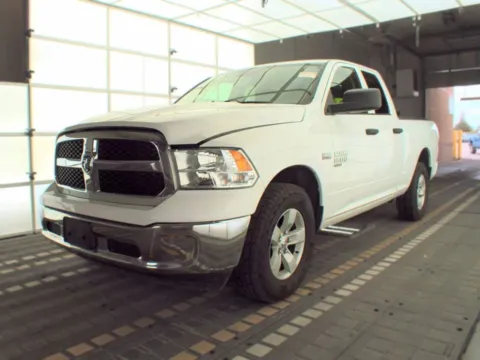 White 2023 Ram 1500 Classic Quad Cab Tradesman Pickup 4D 6 1/3 ft for sale in Wadena, MN