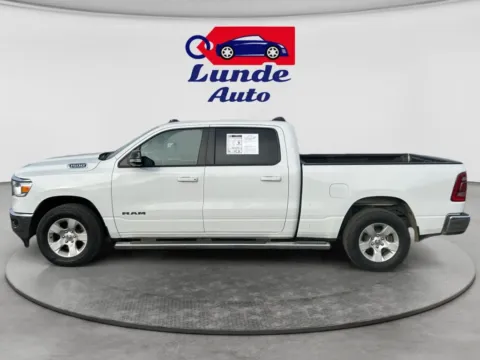 Photos of 2022 Ram 1500 Crew Cab Big Horn Pickup 4D 6 1/3 ft for sale in Wadena, MN at Lunde Auto Sales - Wadena