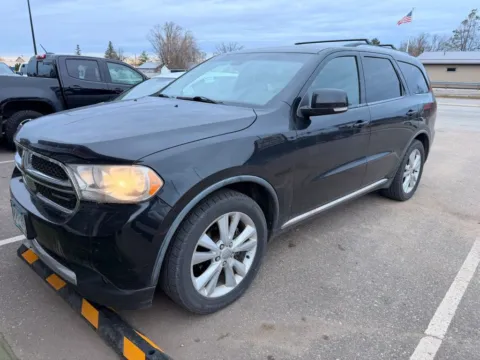 Black 2012 Dodge Durango Crew Sport Utility 4D for sale in Wadena, MN