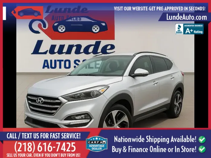 2017 Hyundai Tucson Sport SUV 4D for sale in Wadena, MN