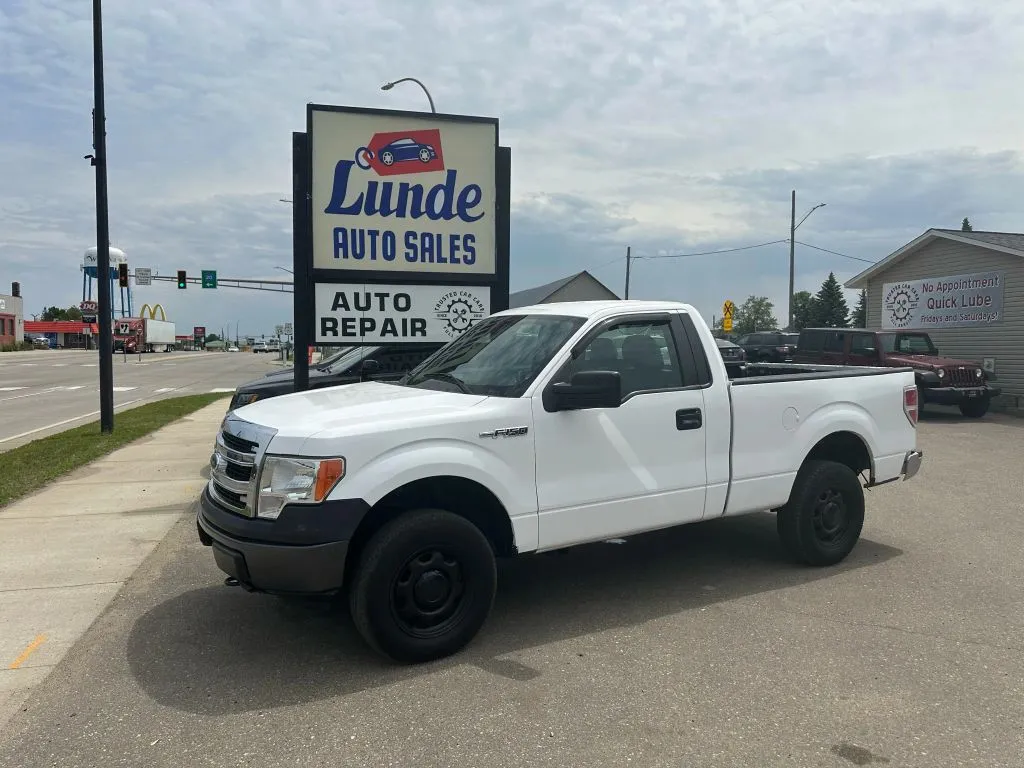 White 2014 Ford F-150 Regular Cab XL Pickup 2D 6 1/2 ft for sale in Wadena, MN