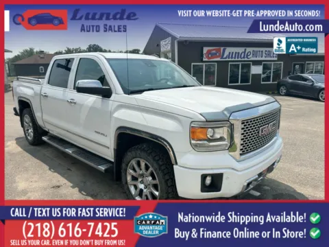 Photos of 2014 GMC Sierra 1500 Crew Cab Denali Pickup 4D 5 3/4 ft for sale in Wadena, MN at Lunde Auto Sales