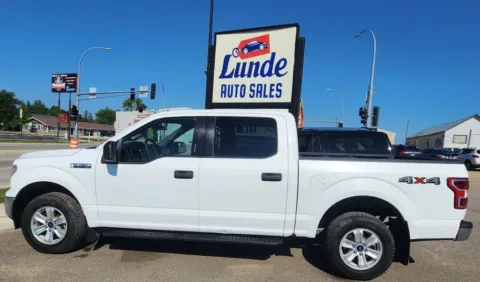 White 2018 Ford F-150 SuperCrew Cab XLT Pickup 4D 5 1/2 ft for sale in Wadena, MN