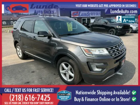 Another view of 2017 Ford Explorer XLT Sport Utility 4D for sale in Wadena, MN at Lunde Auto Sales