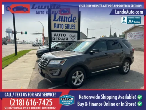 Gray 2017 Ford Explorer XLT Sport Utility 4D for sale in Wadena, MN