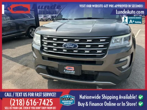 Photos of 2017 Ford Explorer XLT Sport Utility 4D for sale in Wadena, MN at Lunde Auto Sales