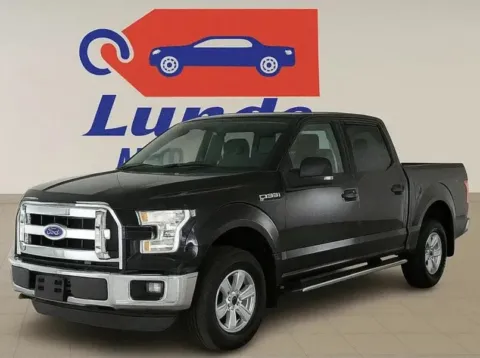 Black 2015 Ford F-150 SuperCrew Cab XLT Pickup 4D 5 1/2 ft for sale in Wadena, MN