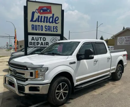 White 2019 Ford F-150 SuperCrew Cab XLT Pickup 4D 6 1/2 ft for sale in Wadena, MN