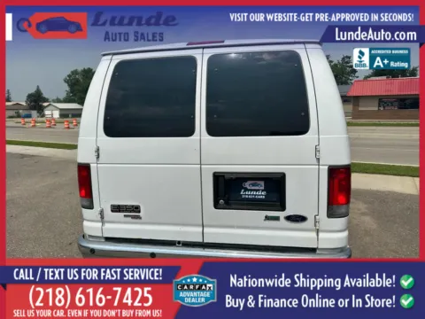More photos of 2014 Ford E350 Super Duty Passenger XLT Van 3D at Lunde Auto Sales, MN