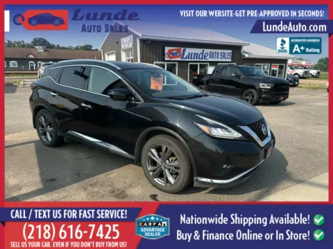 Another view of 2019 Nissan Murano Platinum Sport Utility 4D for sale in Wadena, MN at Lunde Auto Sales