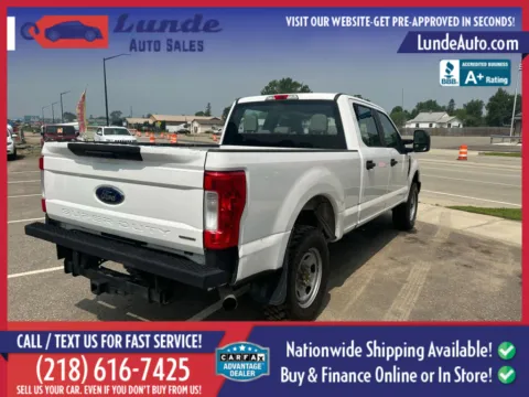 Another view of 2017 Ford F350 Super Duty Crew Cab XL Pickup 4D 8 ft for sale in Wadena, MN at Lunde Auto Sales