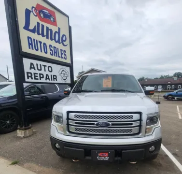 Photos of 2013 Ford F-150 SuperCrew Cab Platinum Pickup 4D 5 1/2 ft for sale in Wadena, MN at Lunde Auto Sales