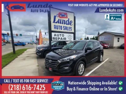 Black 2016 Hyundai Tucson SE Sport Utility 4D for sale in Wadena, MN