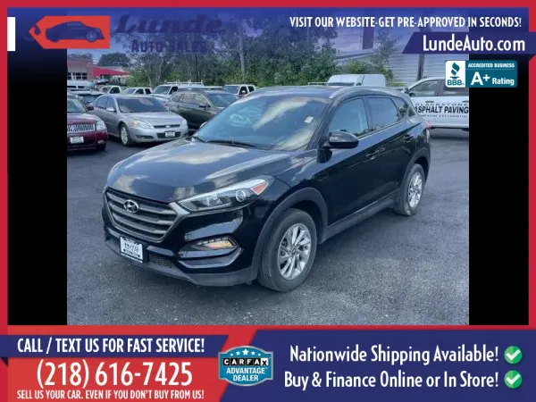 Black 2016 Hyundai Tucson SE Sport Utility 4D for sale in Wadena, MN