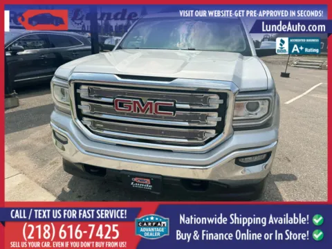 Photos of 2017 GMC Sierra 1500 Crew Cab SLT Pickup 4D 5 3/4 ft for sale in Wadena, MN at Lunde Auto Sales