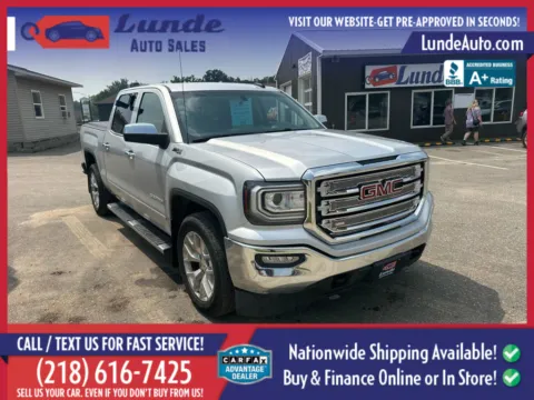 Another view of 2017 GMC Sierra 1500 Crew Cab SLT Pickup 4D 5 3/4 ft for sale in Wadena, MN at Lunde Auto Sales