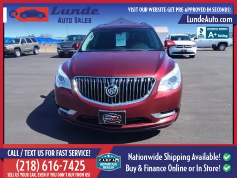 Photos of 2016 Buick Enclave Leather Sport Utility 4D for sale in Wadena, MN at Lunde Auto Sales