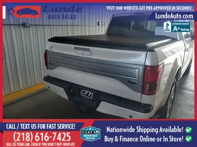 Another view of 2017 Ford F-150 SuperCrew Cab Limited Pickup 4D 5 1/2 ft for sale in Wadena, MN at Lunde Auto Sales