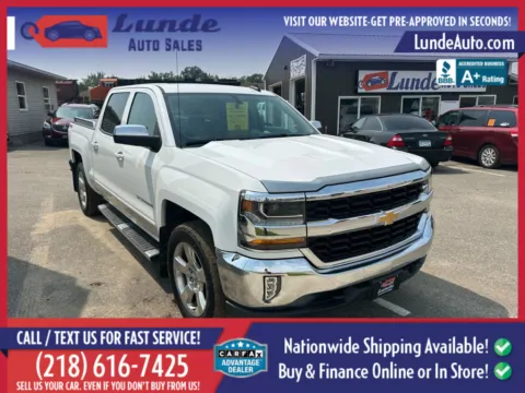 Another view of 2018 Chevrolet Silverado 1500 Crew Cab LT Pickup 4D 5 3/4 ft for sale in Wadena, MN at Lunde Auto Sales