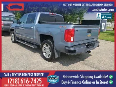 Another view of 2016 Chevrolet Silverado 1500 Crew Cab High Country Pickup 4D 5 3/4 ft for sale in Wadena, MN at Lunde Auto Sales