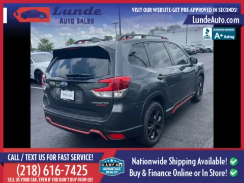 Photos of 2021 Subaru Forester Sport SUV 4D for sale in Wadena, MN at Lunde Auto Sales